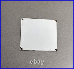 Vintage Danger Hands Off Porcelain Sign Car Gas Truck Oil Motorcycle