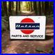 Vintage-Datsun-Sign-NO-Porcelain-Sign-Car-Dealership-Automobile-Gas-Pump-Signs-01-aytc