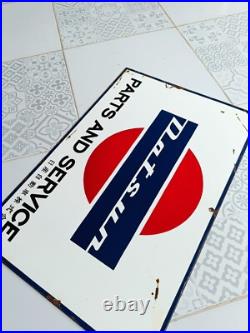 Vintage Datsun Sign NO Porcelain Sign Car Dealership Automobile Gas Pump Signs