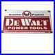 Vintage-DeWalt-Tools-Porcelain-Sign-Auto-Klein-Tools-Mechanic-Garage-Shop-Sign-01-oih