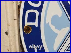 Vintage Dodge Brothers Porcelain Sign Old Dealership Car Sales Service Dept USA