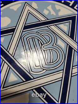 Vintage Dodge Brothers Porcelain Sign Old Dealership Car Sales Service Dept USA