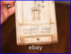 Vintage Dodge Dealer Thermometer metal sign Support Your Local Police auto car