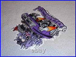 Vintage Dodge Demon Sports Car Monster Mopar 12 Metal Devil, Gasoline Oil Sign