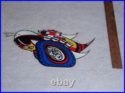 Vintage Dodge Scat Pack Bee Challenger Super R/t 12 Metal Car Gasoline Oil Sign