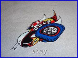 Vintage Dodge Scat Pack Bee Challenger Super R/t 12 Metal Car Gasoline Oil Sign