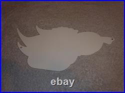 Vintage Dodge Scat Pack Super Bee 1' Enamel Metal Dealer Truck Gasoline Oil Sign