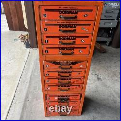 Vintage Dorman Auto Parts Bin 4 Drawer Cabinet Counter Organizer all 3