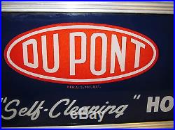 Vintage DuPont Paint Lighted Sign House Car Auto Advertising Display, Lackner
