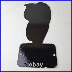 Vintage Esso Gasoline Porcelain Sign Oil Drop Gas Service Station Auto Sign