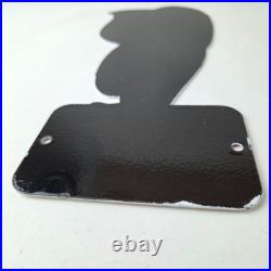 Vintage Esso Gasoline Porcelain Sign Oil Drop Gas Service Station Auto Sign