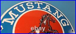 Vintage Esso Gasoline Sign Tiger Gas Service Station Auto Tank Porcelain Sign