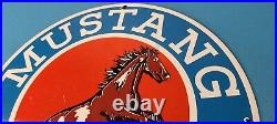 Vintage Esso Gasoline Sign Tiger Gas Service Station Auto Tank Porcelain Sign