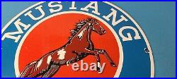 Vintage Esso Gasoline Sign Tiger Gas Service Station Auto Tank Porcelain Sign