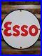 Vintage-Esso-Porcelain-Sign-Automobile-Motor-Oil-Gasoline-Complany-Pump-Plate-01-bc