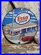 Vintage-Esso-Porcelain-Sign-Old-10-Gas-Pump-Plate-Car-Auto-Oil-Service-Station-01-rn