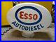 Vintage-Esso-diesel-Plastic-Petrol-Pump-Globe-Automobilia-Oil-Original-Garage-01-zh