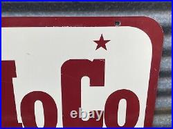 Vintage FOMOCO Sign Genuine Ford Parts Metal Sign 13 1/2 x 18 1/2 Car Auto Truck