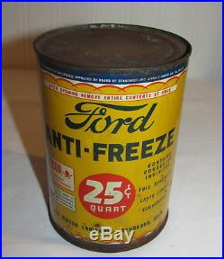 Vintage FORD ANTI FREEZE 1 Quart CAN Extremely RARE