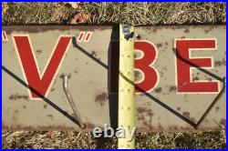 Vintage FORD Dearborn Genuine Parts V Belts Advertising Display Rack SIGN