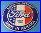 Vintage-FORD-Porcelain-Sign-American-Automobile-Motors-Gas-Pump-Sign-01-ca