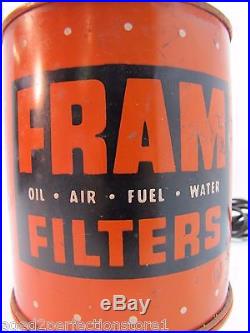 Vintage FRAM Oil Air Fuel Water Filters Cigar Cigarette Lighter unique promo