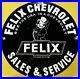 Vintage-Felix-Chevrolet-Porcelain-Sign-Sales-Service-Car-Dealership-Gas-Oil-01-qry