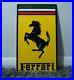 Vintage-Ferrari-Porcelain-Gas-Oil-Auto-Service-Dealership-Motor-Sign-Pump-Plate-01-ene