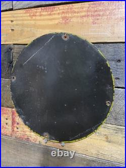 Vintage Ferrari Porcelain Sign Italian Mustang Stallion Race Car Auto Gas Oil