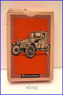 Vintage Firestone Advertising Playing Cards Automobile Theme Promotional Deck 2