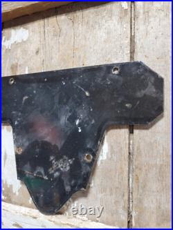 Vintage Firestone Porcelain Sign Old Battery Spark Plug Brake Auto Tire Car Part