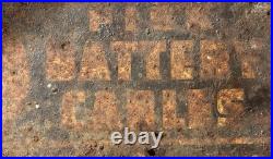 Vintage Fisk Battery Cables Metal Advertising Display Sign Rack Gas Oil Auto