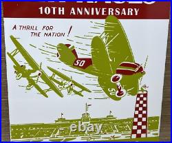 Vintage Fly Curtiss Porcelain Sign Gas Station Pump Plate Motor Oil Auto