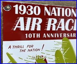 Vintage Fly Curtiss Porcelain Sign Gas Station Pump Plate Motor Oil Auto