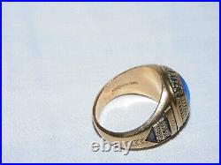 Vintage Ford 300/500 Master Club 10kt Employee Ring Size 11.5 17.7 Grams