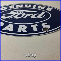 Vintage Ford Automobile Sign Gas Car Service Station Pump Motor Porcelain Sign