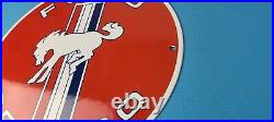 Vintage Ford Bronco Porcelain Sign Gas Pump Porcelain Auto Sign