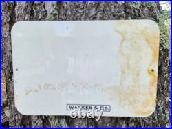 Vintage Ford Cobra Motor Co. Dealership Porcelain Sign 8 X 12