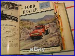 Vintage Ford Dealer Magazines In Binder 1954 1955 1956