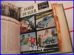 Vintage Ford Dealer Magazines In Binder 1954 1955 1956