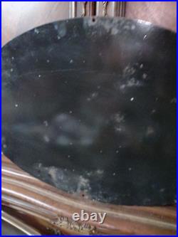 Vintage Ford Motor Co. Oval Porcelain Sign Detroit Gas Sales Service Auto Parts