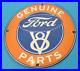 Vintage-Ford-Motor-Co-Porcelain-Gas-Automobile-Trucks-V8-Service-Pump-Plate-Sign-01-pyl