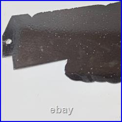 Vintage Ford Motors Sign Cobra Jet Sales Shelby Porcelain Gas Station Sign