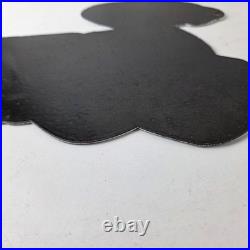 Vintage Ford Motors Sign Cobra Jet Sales Shelby Porcelain Gas Station Sign