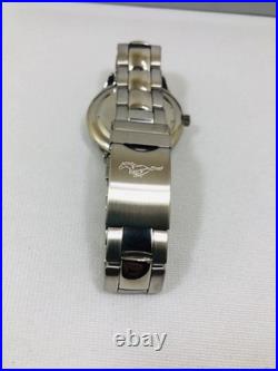 Vintage Ford Mustang Watch, Pen & Keychain Tin Set RARE Unused DEAD BATTERY READ