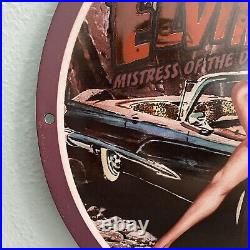 Vintage Ford Porcelain Automobile Car Engine Service Station Gasoline Metal Sign