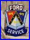 Vintage-Ford-Porcelain-Sign-Automobile-Car-Truck-Dealer-Emblem-Sales-Service-01-ocl