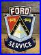 Vintage-Ford-Porcelain-Sign-Genuine-Service-Automobile-Dealer-Sales-Room-Plaque-01-zkx