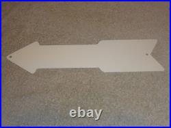 Vintage Ford Service Entrance Dealer Arrow 15 Metal Car Truck Gasoline Oil Sign