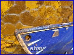 Vintage Ford Sign Cast Iron Old Automobile Dealer Truck Car Plaque Used Auto 15